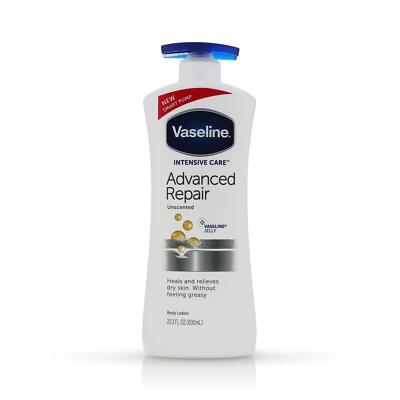 Vaseline Intensive Care Advanced Repair Unscented Healing Moisture Lotion, 20.3