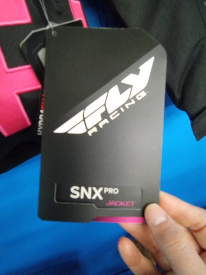 Chaqueta Fly Racing Snx Pro rosa para mujer S 470-4512S Foto 4 de 4