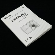 Nikon Coolpix P3 Digital Camera Instruction Manual User Guide Genuine English
