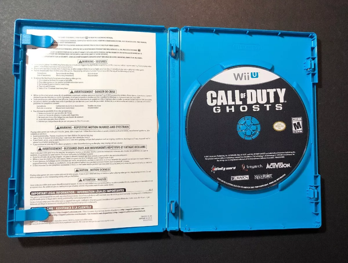 Call of Duty [ Ghosts ] (Wii U) USED