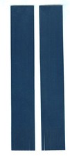 2x Leather Bookmarks Blank Plain Navy Blue Gift x Man Dad Him Her Friend Lot