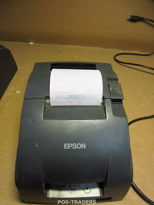 EPSON TM-U220B M188B LAN Dot Matrix POS 76 mm Receipt Printer Black INCL PSU