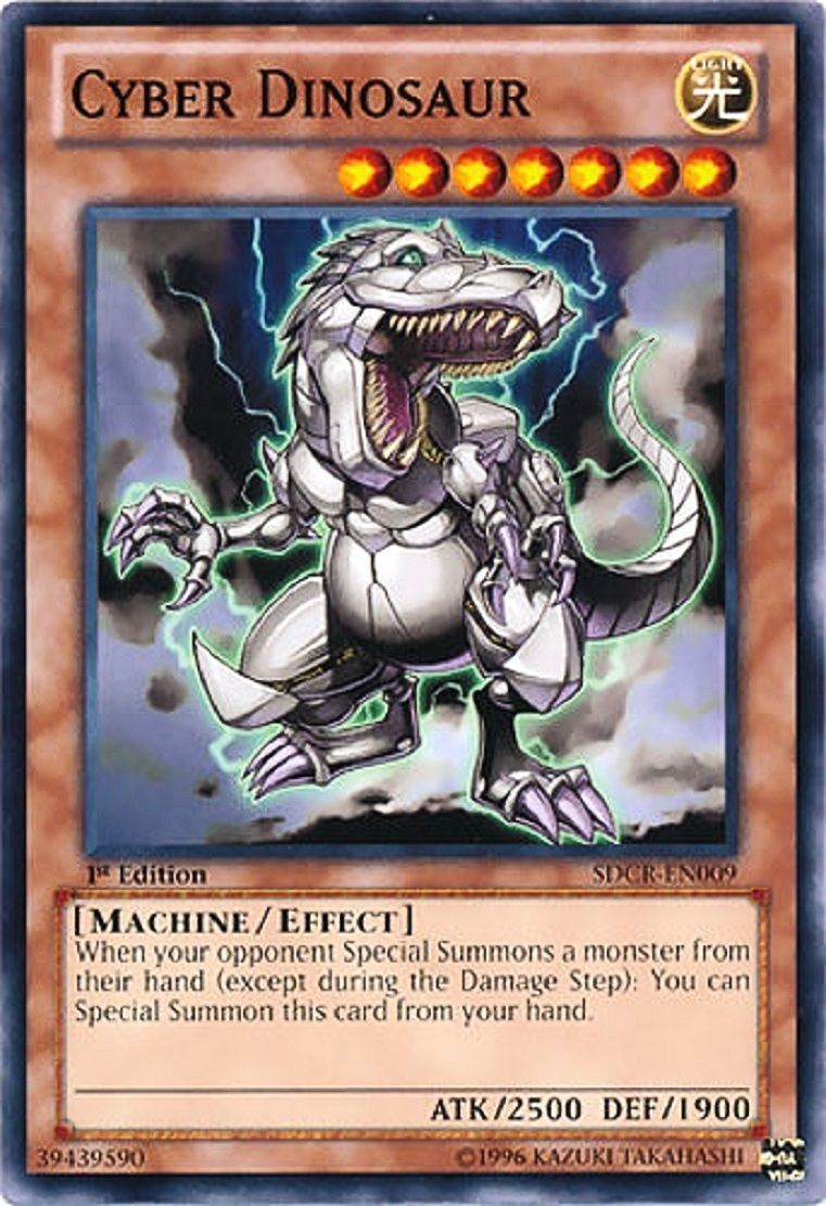Cyber Dinosaur X 1 SDCR yugioh 1st Ed Near Mint Fast Shipping! | eBay