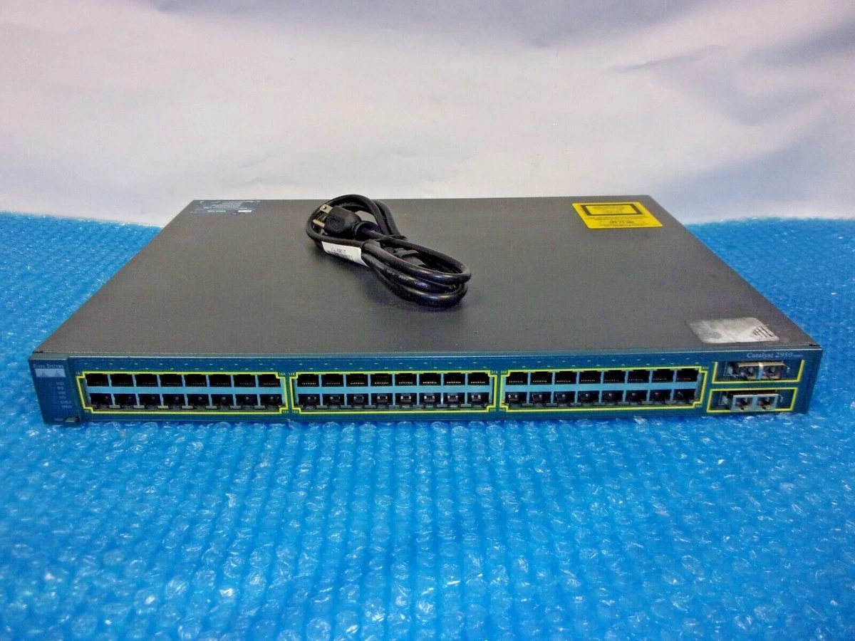 Cisco Catalyst 2950 Series WS-C2950G-48-EI 48 Port Ethernet Switch