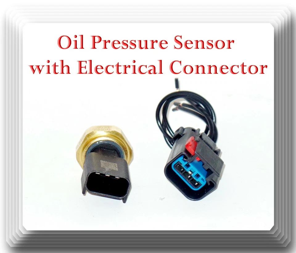 Sensor de pressão de óleo com conector compatível com: Cummins Freightliner International Mack & - Imagem 2 de 4
