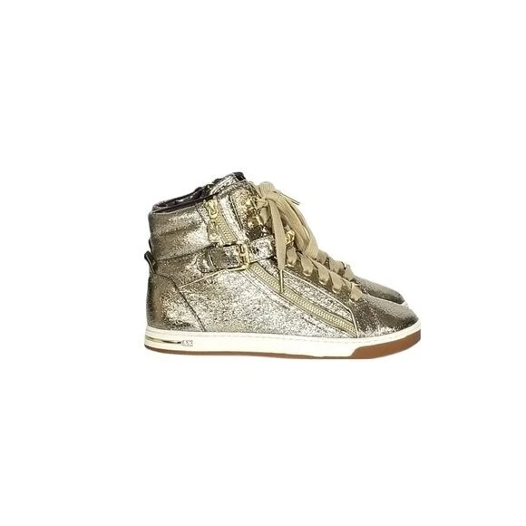 Michael kors high top sneakers best sale glam
