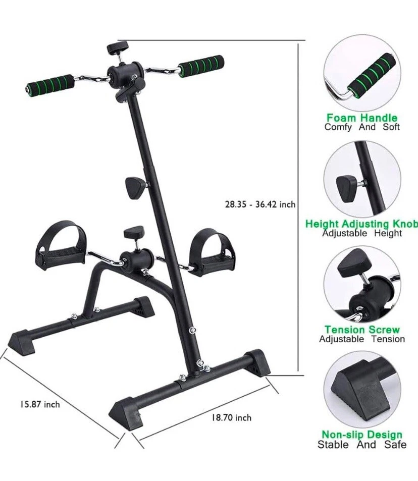 Nisdokr Pedal Exerciser/Limb Rehab Machine, SXZ-001, Adjustable Rehab Equipment - Image 3 of 4