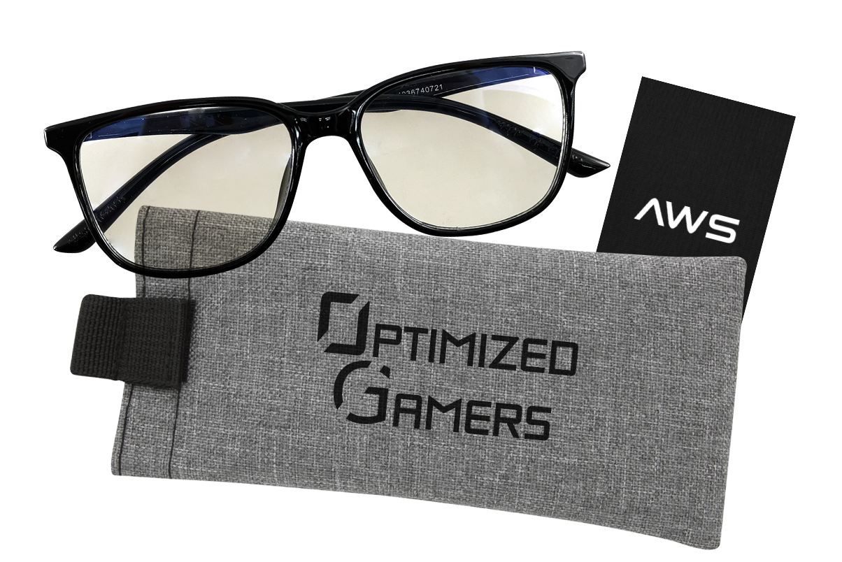 Blue Light Blocking Glasses for Gaming & Computer Use – Reduce Eye Strain for Men & Women-image