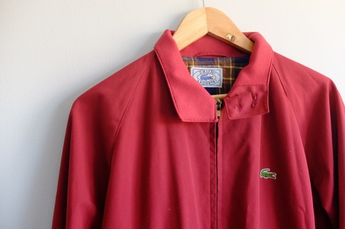 Vintage Lacoste Izod 80's Harrington 