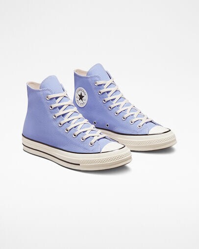 Converse Chuck 70 High Top Canvas Sneakers Ultra Violet  display picture 3