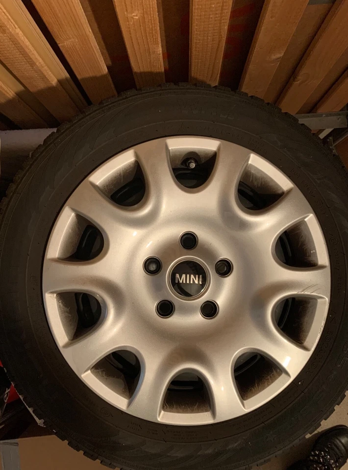 Mini One Winterreifen 175/65 R15 , Gebrauch, Mini Cooper, Reifen, - Bild 3 von 4