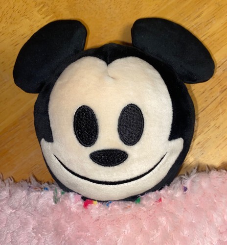 Disney Mickey Lovey Pink Security Blanket LOT OF 2 Reversible Happy Laugh Emoji - Picture 4 of 9