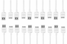 10Pack For Samsung Galaxy S5 Note 3 OEM Original USB 3.0 Data Sync Charger Cable