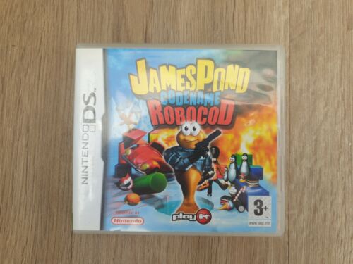 James Pond Codename RoboCod Nintendo DS Region Free Genuine UKV Complete - Afbeelding 1 van 4