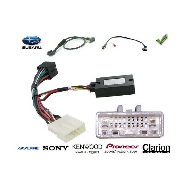 Commande au volant Subaru Impreza 2007-2012 pour contrôler la musique en voyage