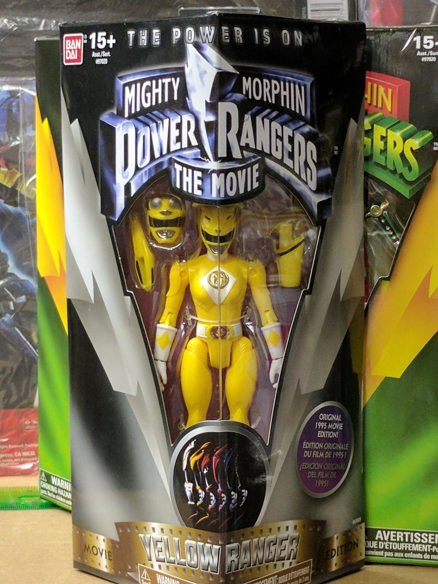 (新品未開封) Mighty Morphin Power Rangers Mighty Morphin Power Rangers Legacy The Movie Edition Yellow