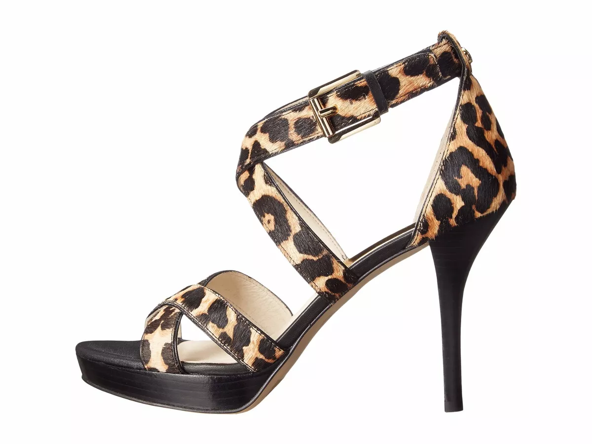 Michael kors on sale leopard sandals