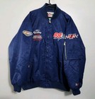  Vintage Dale Jarrett Nascar Coat Ford #88 Robert Yates racing