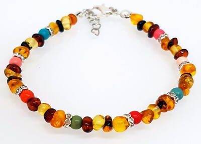 Elegante Modisch Baltischer Bernstein Armband