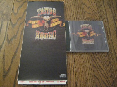 Tattoo Rodeo Rode Hard Put Away Wet Longbox and cd-Rare!