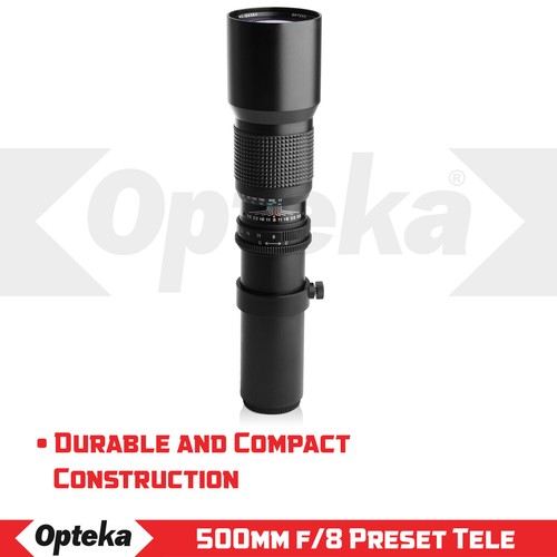 Opteka 500mm Telephoto Lens for Panasonic GX7 GX1 GF8 GF7 GF6 GF5 GF3 GF2 GF1 G2 - Picture 2 of 8