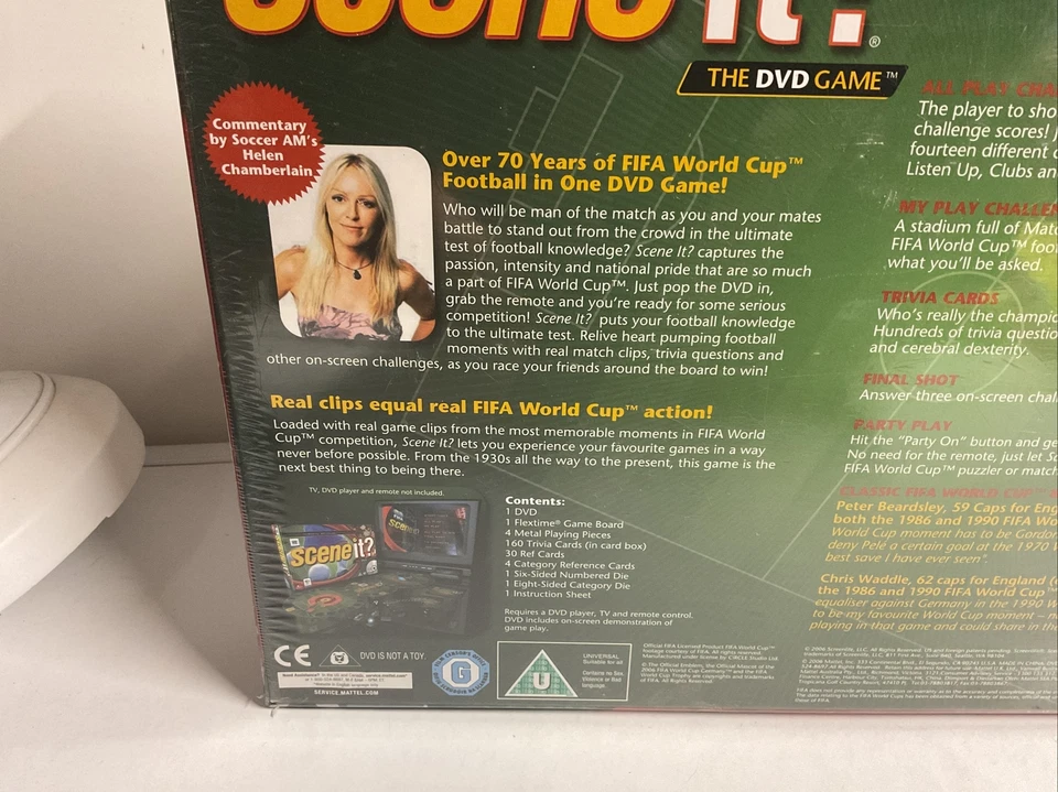 Scene It? Game FIFA World Cup Edition 2006 The DVD Football Family New Sealed - Image 4 of 4