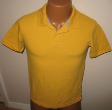 CHEROKEE - 100 COTTON - YELLOW GOLD- ULTIMATE POLO SHIRT - BOY'S LARGE 12/14
