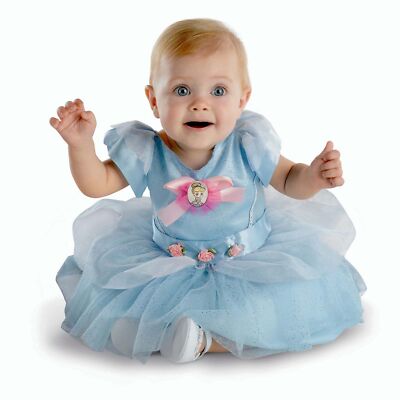 Disney Offizielles Cinderella Baby Kostüm Mädchen Prinzessin Faschingskostüm