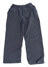 $998 Maison Martin Margiela Mens Flannel Bootcut Pants Italy Gray 32 (EU 48)