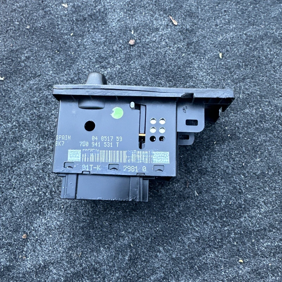 ✅ 99-04 Módulo de control de interruptor de luz antiniebla faros OEM Volkswagen Eurovan GLS Foto 3 de 4