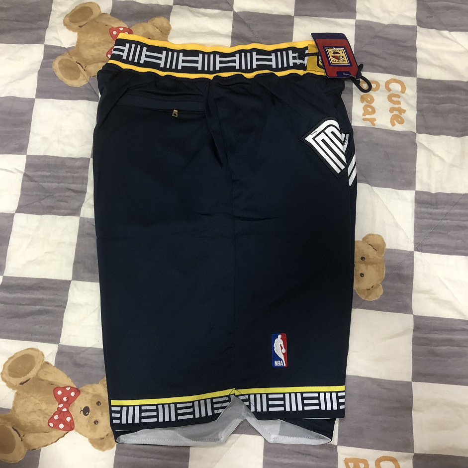 Premium Memphis Grizzlies NBA Basketball Shorts with Pockets Zipper eBay