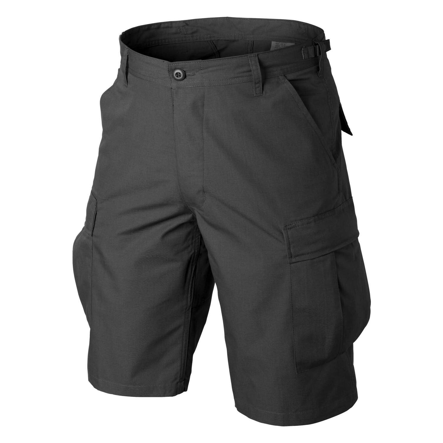 Helikon Tex BDU Army Outdoor Leisure Cargo Bermuda Shorts Black 30 Inch Small