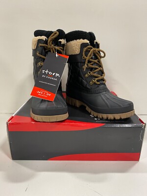 Storm by Cougar Creek Quilt Women's Boot Size Black