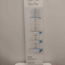 Towel Holder NEW Large Wall Mounted Silver Chrome