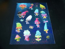 TROLLS 2016 DREAMWORKS ANIMATION STICKERS SHEET 2