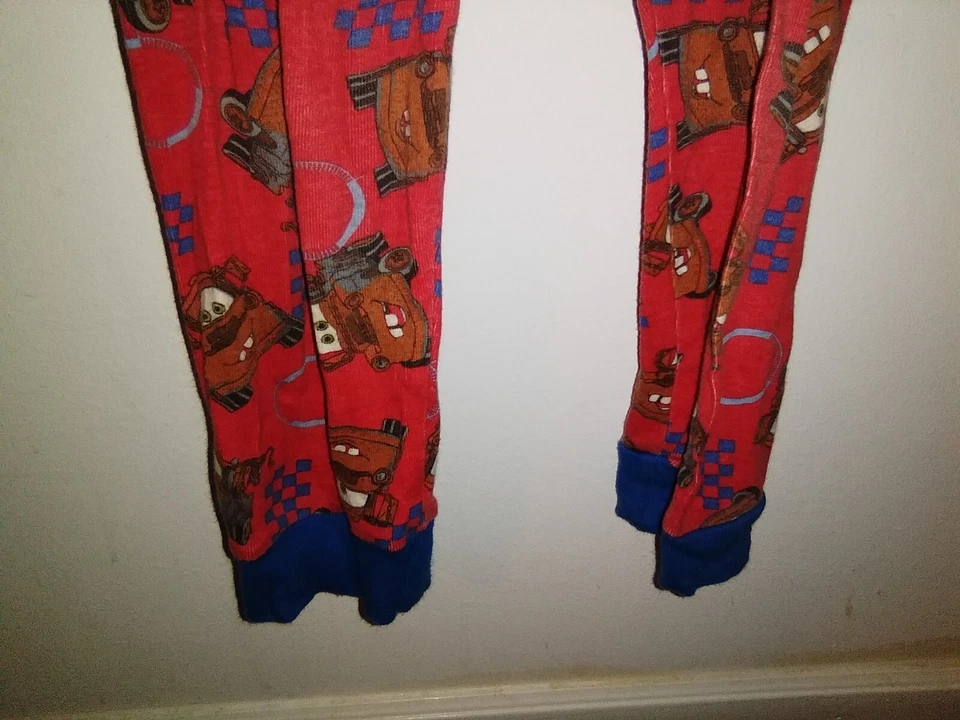 Disney Cars boys red Towmater sleep pants SZ 5T - Image 2 of 4