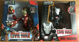 Details About Jada Marvel Metals Die Cast 6in Figure Iron Man War Machine Civil War