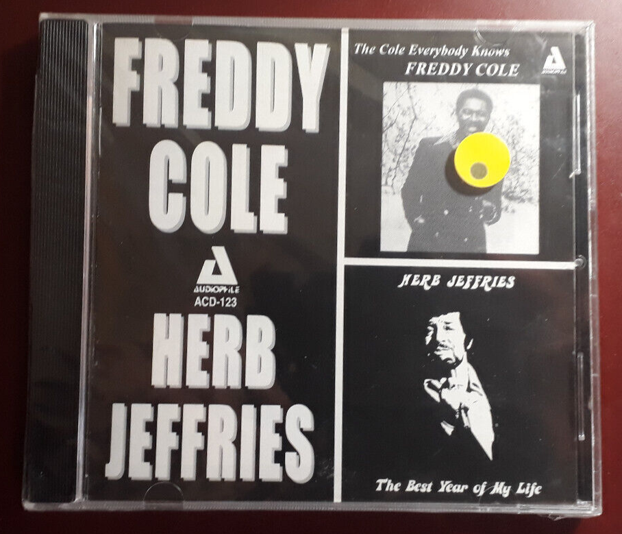 FREDDY COLE, HERB JEFFRIES-EVEYBODY KNOWS/BEST YEAR MY LIFE*CD BRAND NEW SEALED