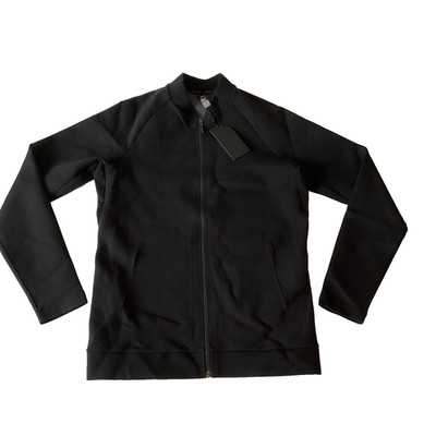 Ryu Respect Your UniverseEthos Bomber Jacket Mens Size XS Black Stretch Pockets