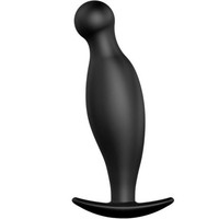 Pretty Love Silikon Anal Plug Extra Stimulation Analplug Schwarz ø 3 Cm