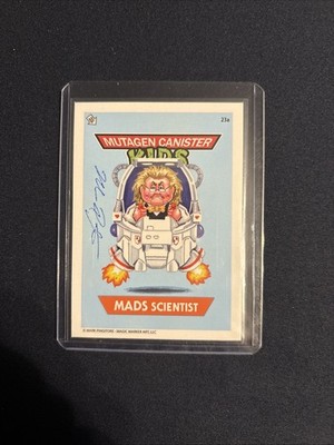 Mark Pingitore Autographed Mutagen Canister Kids Limited Edition Card