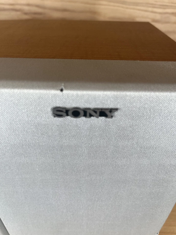 Paar Sony SS-CEP303 kabelgebundene Regallautsprecher Holz, getestet & funktionsfähig - Bild 4 von 4
