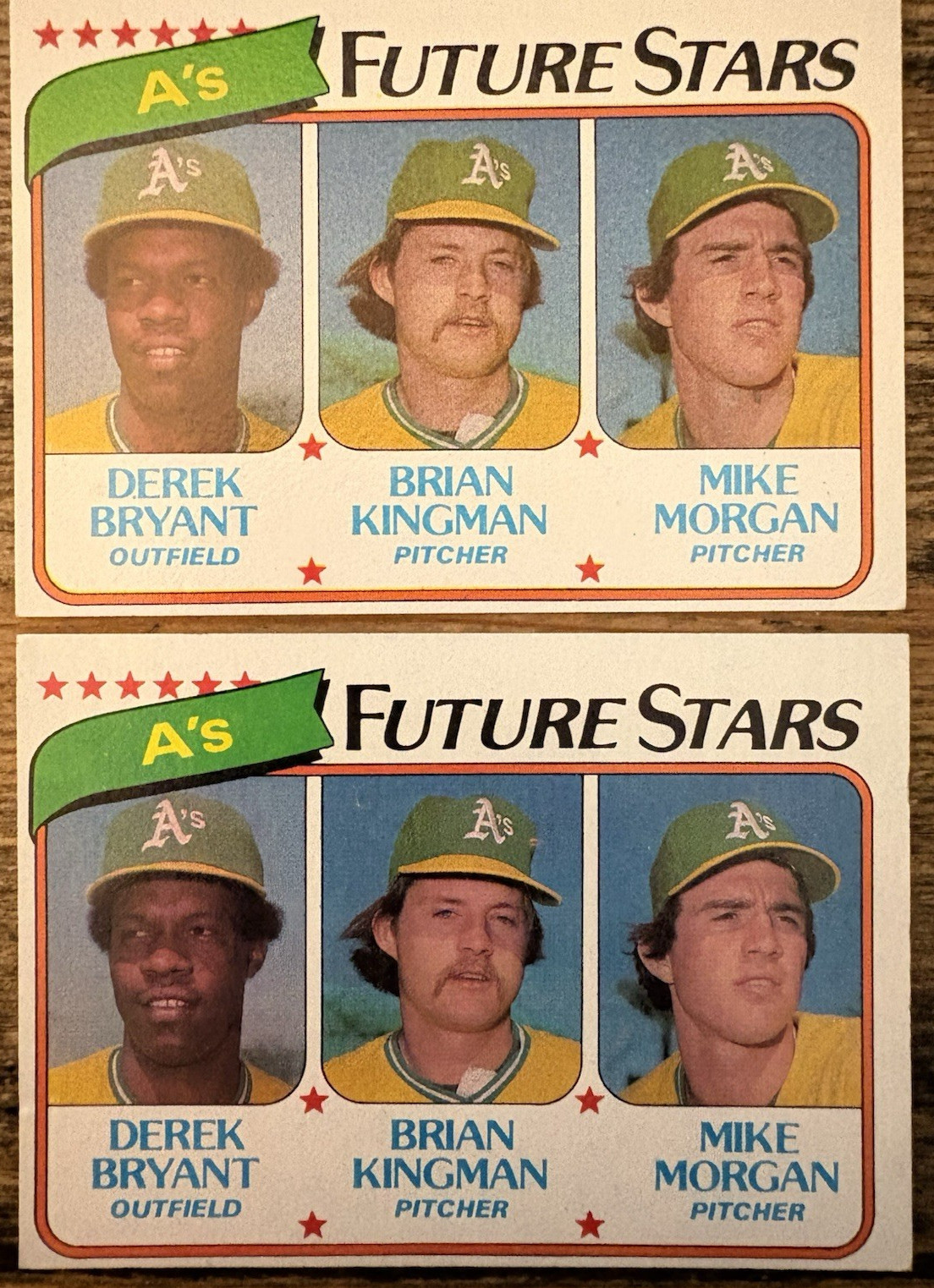 (2) MIKE MORGAN 1980 Topps RC LOT! #671 Oakland A's ROOKIE! NRMT
