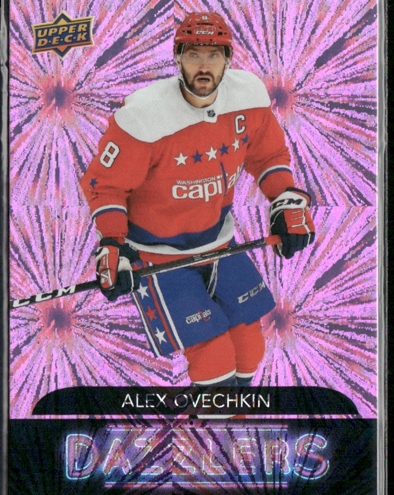 2020-21 Upper Deck Alex Ovechkin Dazzlers Pink #DZ-47 Washington Capitals