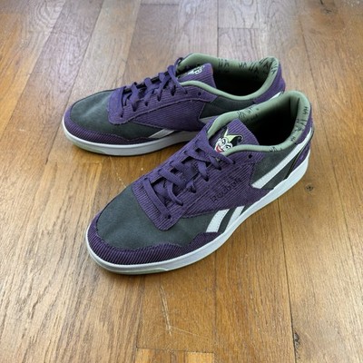 Reebok Club C 85 X The Joker DC Comics Turnschuhe Größe UK 9 US 10 HQ4588 lila