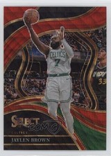 2023-24 Panini Select Courtside Red Wave Prizm Jaylen Brown #222 15tx