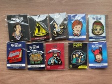 ZOBIE FRIGHT ARTIST EDITION ENAMEL PIN LOT Of 10. RARE!