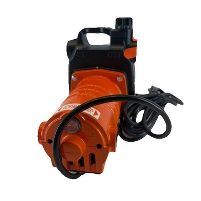 50000→ Vevor 1/2 HP Cast Iron Portable Utility Pump 1600 GPH 115V Model