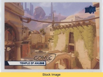 2023 Upper Deck Overwatch League Season 4 Maps Rare Temple of Anubis READ n4b