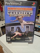 SONY PLAYSTATION 2 BACKYARD WRESTLING COMPKETE, TESTED!!